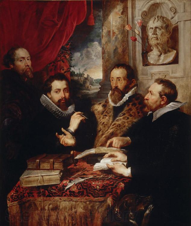 Peter Paul Rubens The Four Philosophers (mk08) Spain oil painting art
